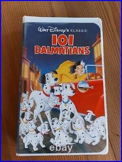 Walt Disney vhs 101 Dalmatians black diamond